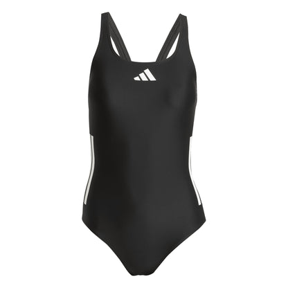 Costume da bagno adidas 3s bld swimsuit bl - jn8119 nero bianco