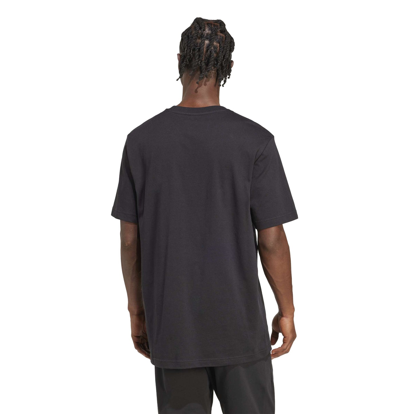 T-shirt Adidas M Retro T Black - JM6394 Nero Bianco | Look Iconico