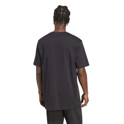 T-shirt Adidas M Retro T Black - JM6394 Nero Bianco | Look Iconico