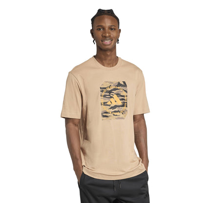 T-shirt Adidas M C Camo Box T Sabbia - KA0047 Beige Camo | Stile Urban