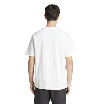 T-shirt Adidas M Lin SJ T White - JE9000 Bianco Nero | Stile Essenziale