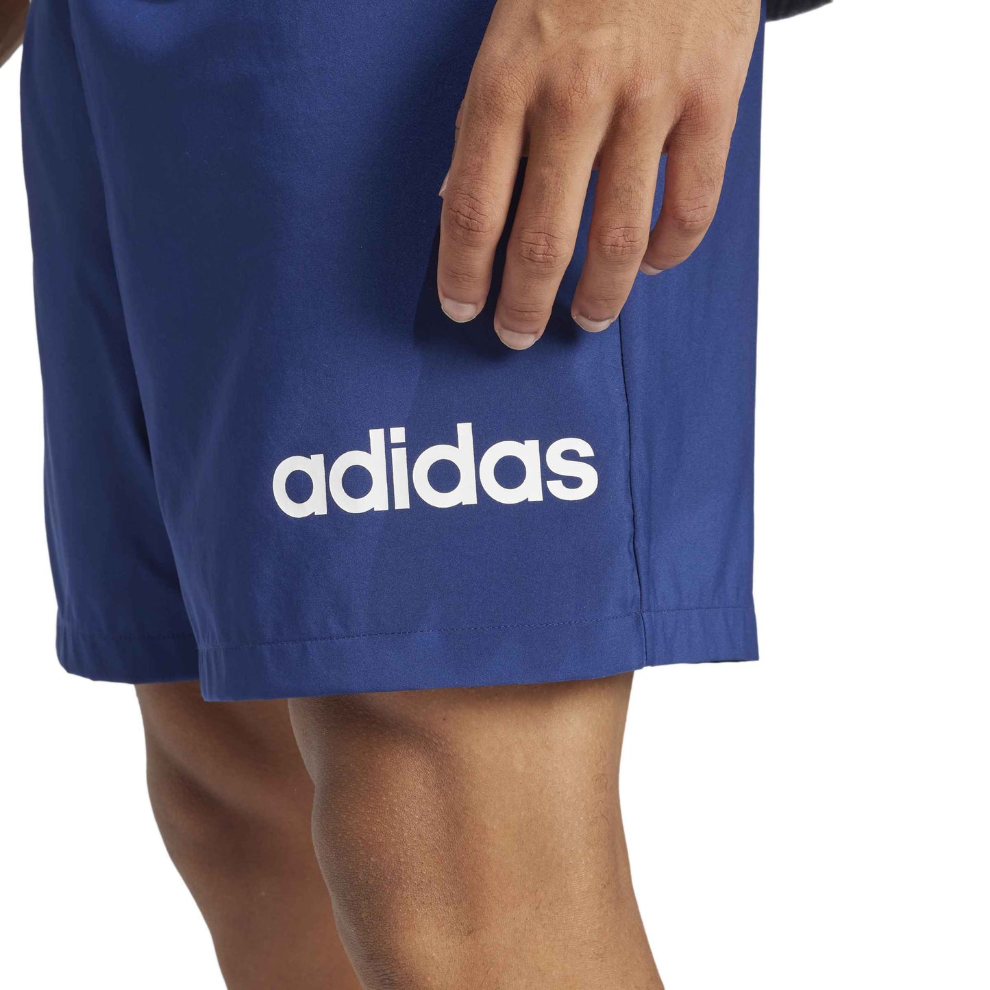 Shorts Uomo Adidas M Lin Chelsea JE9017 Blu Bianco | Sport e Mare