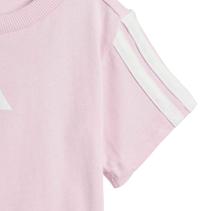 Completo Estivo Neonata Adidas I 3ST-SET - KC6151 Rosa Grigio | Comfort e Stile