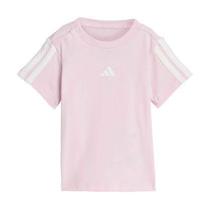 Completo Estivo Neonata Adidas I 3ST-SET - KC6151 Rosa Grigio | Comfort e Stile
