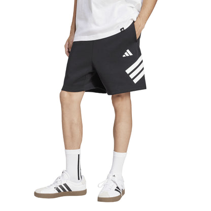 Shorts Uomo Adidas M FI 3S SHO - JD4884 Nero Bianco | Future Icons