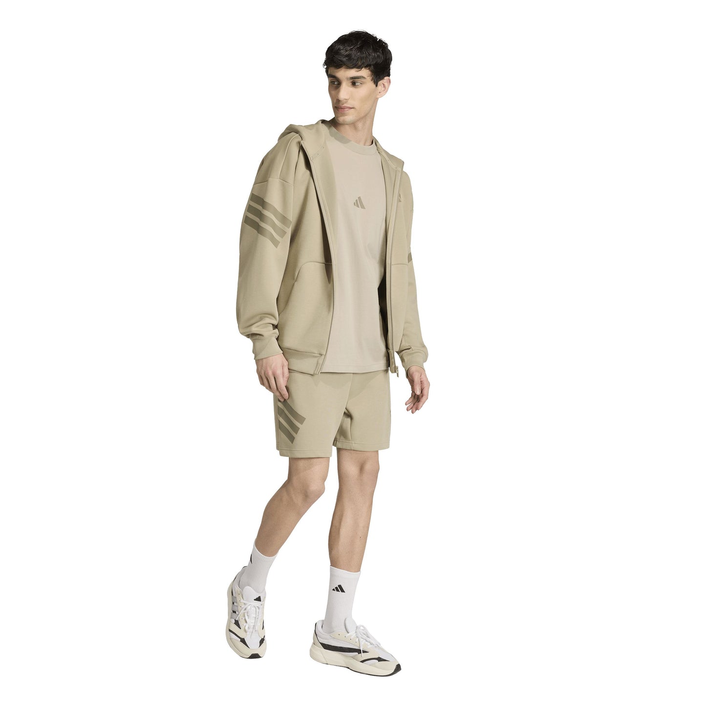 Shorts Uomo Adidas M FI 3S SHO - KD5245 Beige Sabbia | Future Icons