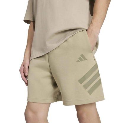 Shorts Uomo Adidas M FI 3S SHO - KD5245 Beige Sabbia | Future Icons