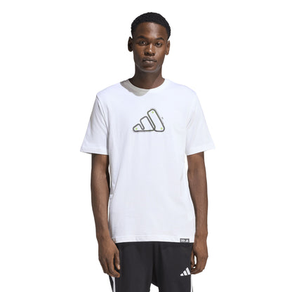 T-shirt Uomo Adidas M MT S Track T - JZ5050 Bianco | Stile Motorsport