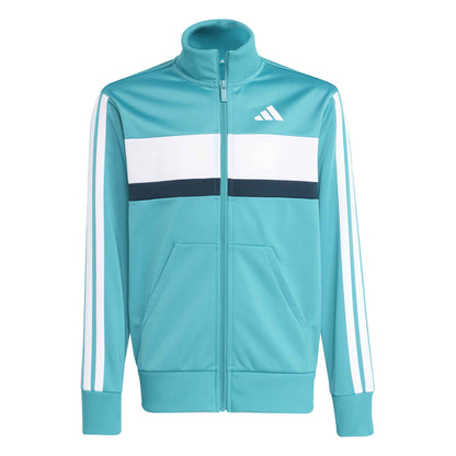 Tuta Ragazzo Adidas J 3S Tiberio TS - JN2245 Verde Acqua | Sport e Tempo Libero