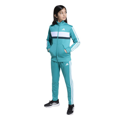 Tuta Ragazzo Adidas J 3S Tiberio TS - JN2245 Verde Acqua | Sport e Tempo Libero