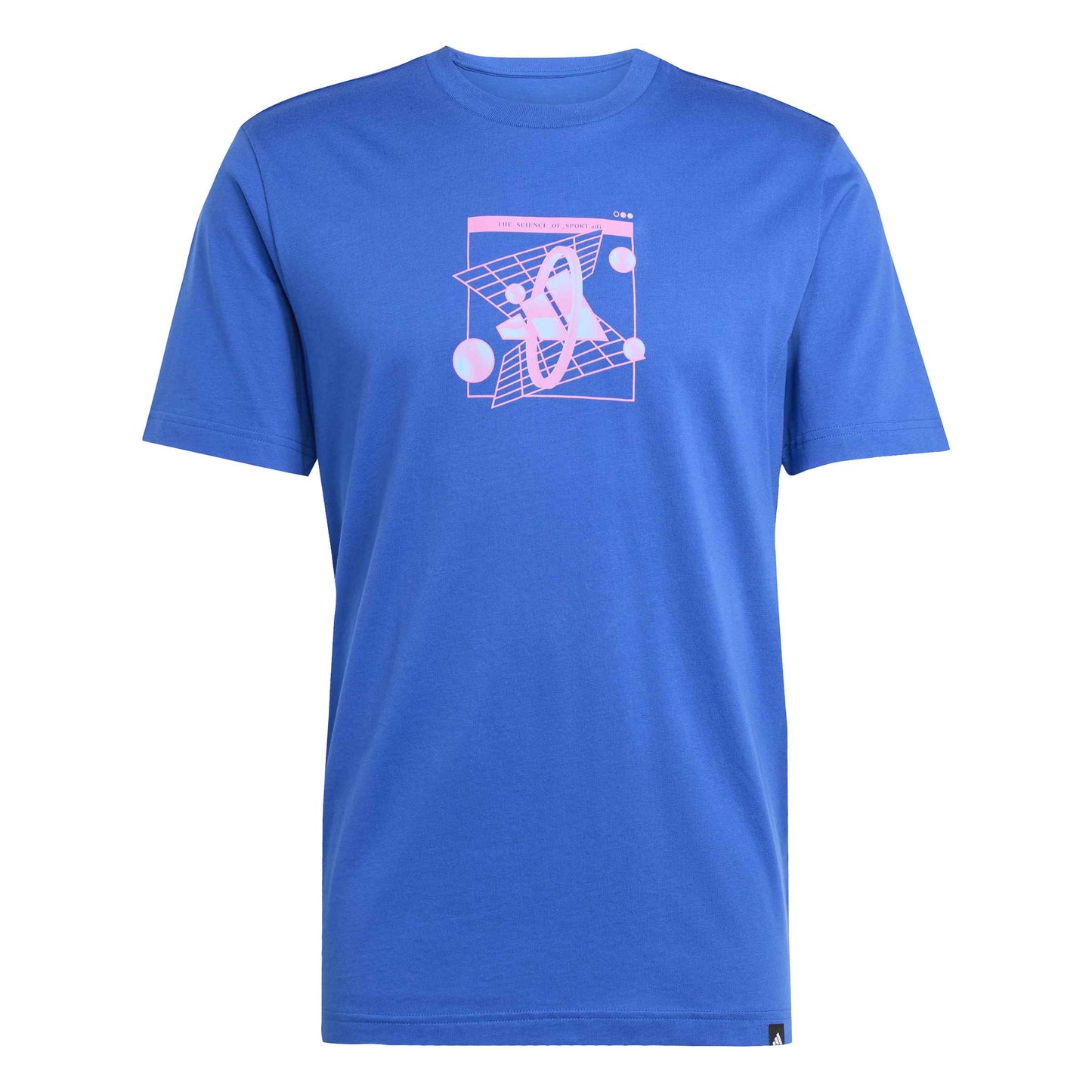 T-shirt Uomo Adidas M Retro T - JM6396 Blu Royal | Stile Retro-Futuristico