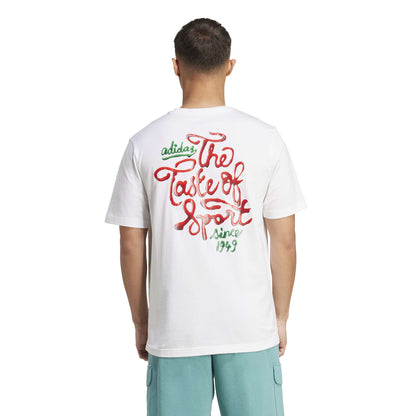 T-shirt Uomo Adidas M Sauce T - JM6464 Bianco | The Taste of Sport