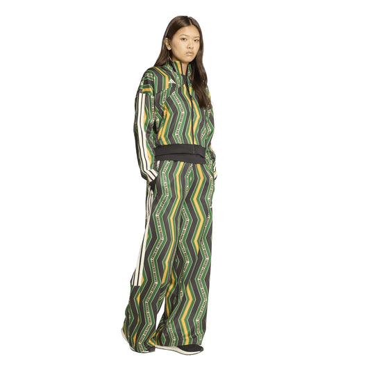 Pantaloni Donna Adidas x FARM Rio Tiro - JL8615 Nero Verde Giallo | Stile Tropical
