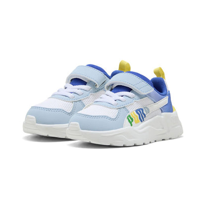 Sneakers Puma Trinity 2 LT Come On AC+ Inf - 405022-01 | Bianco e Azzurro