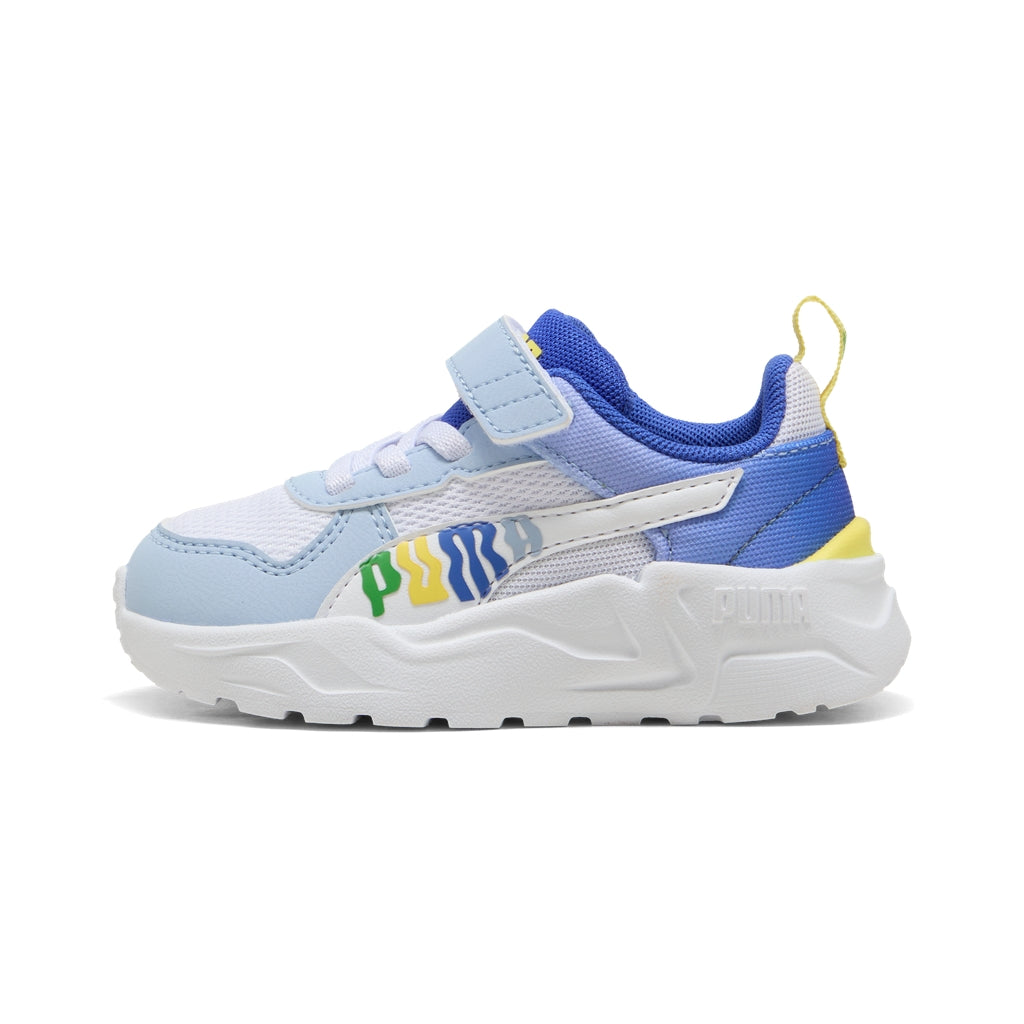 Sneakers Puma Trinity 2 LT Come On AC+ Inf - 405022-01 | Bianco e Azzurro