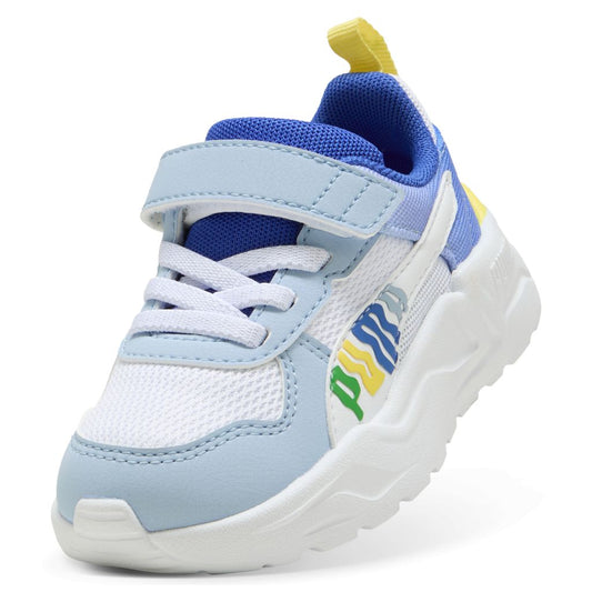 Sneakers Puma Trinity 2 LT Come On AC+ Inf - 405022-01 | Bianco e Azzurro
