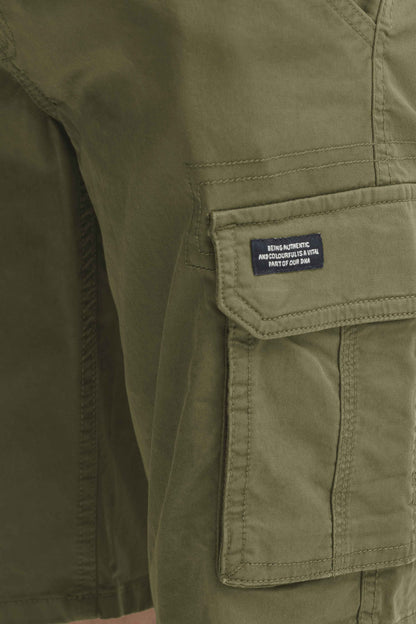 Shorts Cargo Uomo Blend Morgan Regular - 20720400 | Stile Utility e Comfort verdone