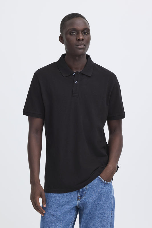 Polo Uomo Blend BHAbdo S/S - 20720247 Nero | Eleganza Casual e Versatile