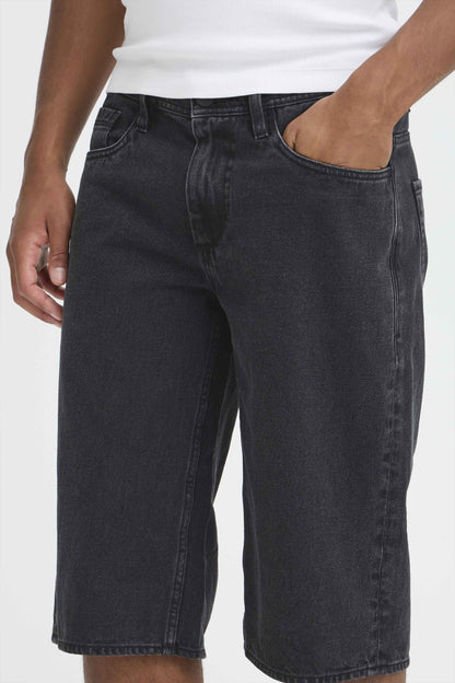 Shorts Jeans Uomo Blend Flake Loose - 20720244 Nero Slavato | Stile Streetwear