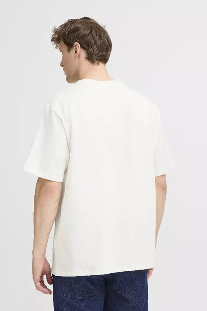 T-shirt Uomo Blend Fisher Oversize - 20718772 Bianca | Stile Streetwear Basic