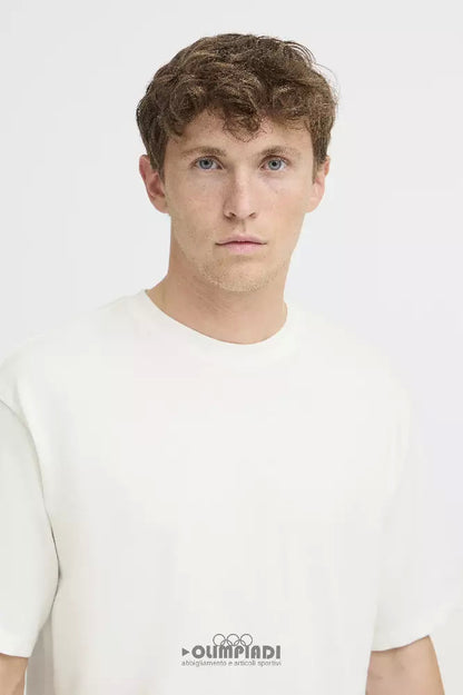 T-shirt Uomo Blend Fisher Oversize - 20718772 Bianca | Stile Streetwear Basic