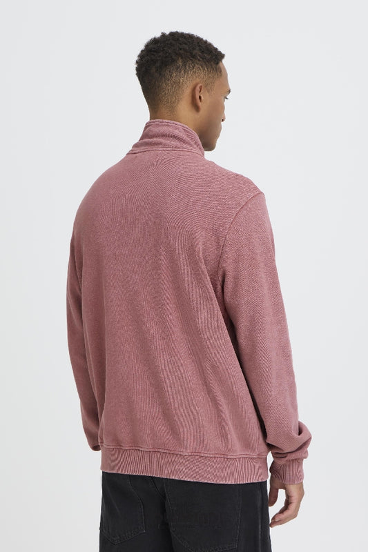 Felpa Uomo Blend BHFactor Full Zip - 20720570 Rosa Antico | Stile Vintage