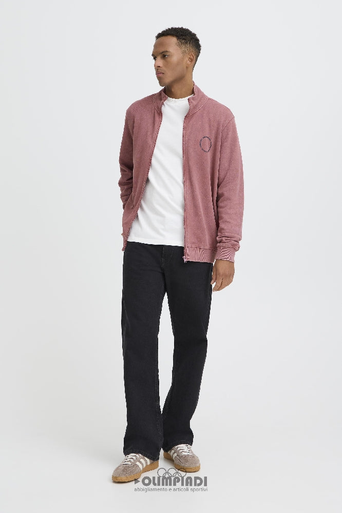 Felpa Uomo Blend BHFactor Full Zip - 20720570 Rosa Antico | Stile Vintage