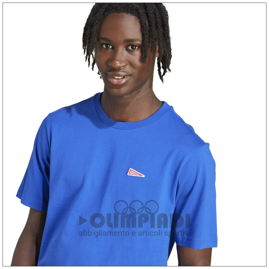 T-shirt Uomo Adidas M Pennant T - JL9227 Royal Blue | Stile College