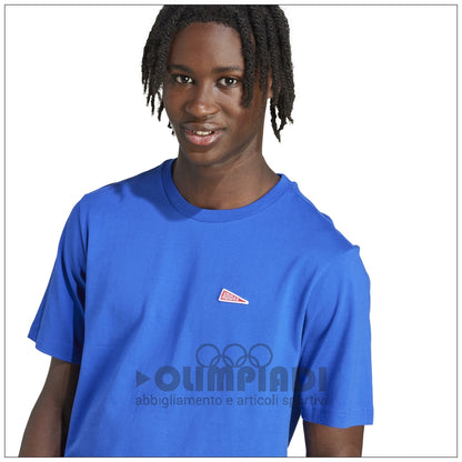 T-shirt Uomo Adidas M Pennant T - JL9227 Royal Blue | Stile College