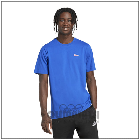 T-shirt Uomo Adidas M Pennant T - JL9227 Royal Blue | Stile College