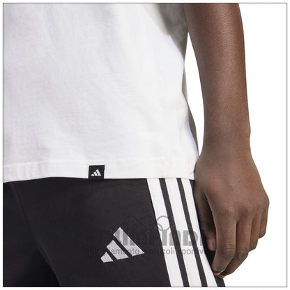 T-shirt Uomo Adidas M Pennant T - JL9226 Bianca | Stile Casual e Retrò