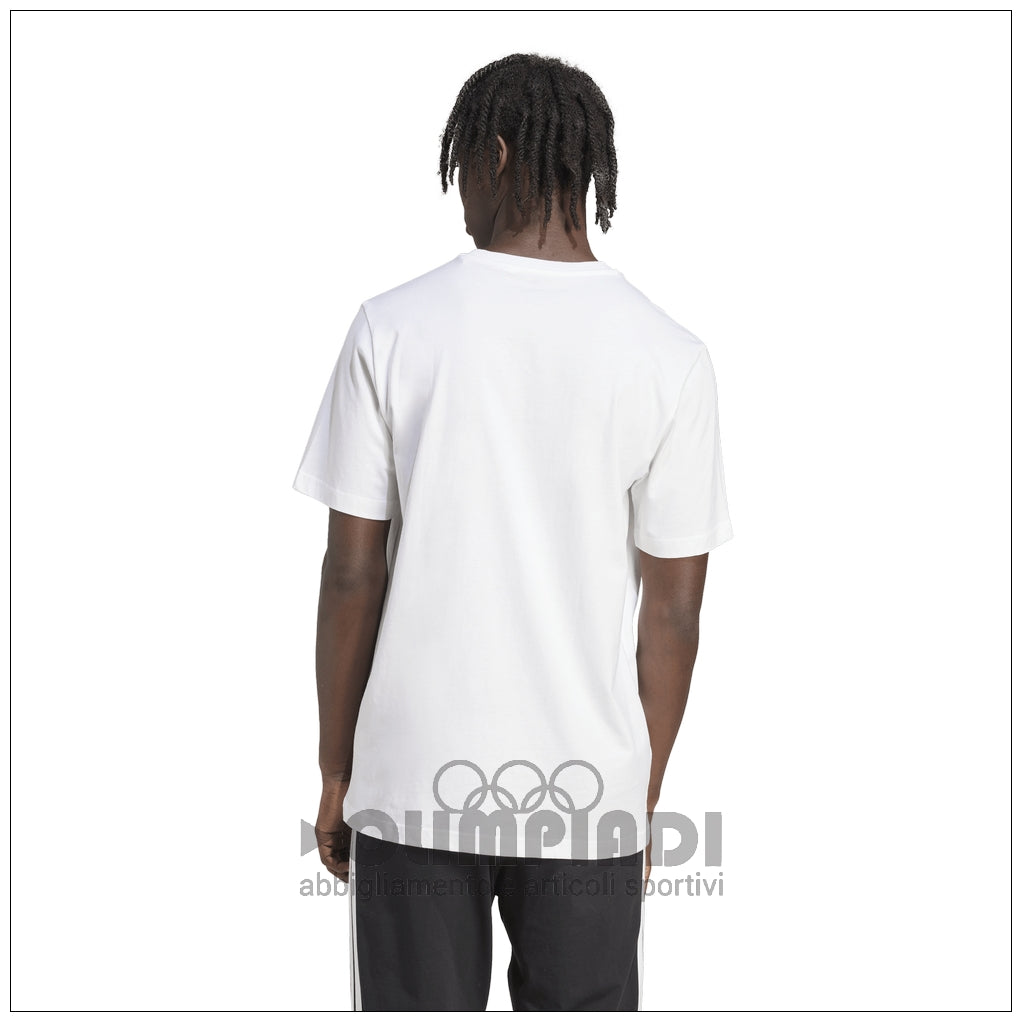 T-shirt Uomo Adidas M Pennant T - JL9226 Bianca | Stile Casual e Retrò
