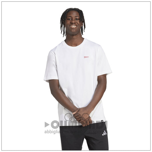 T-shirt Uomo Adidas M Pennant T - JL9226 Bianca | Stile Casual e Retrò