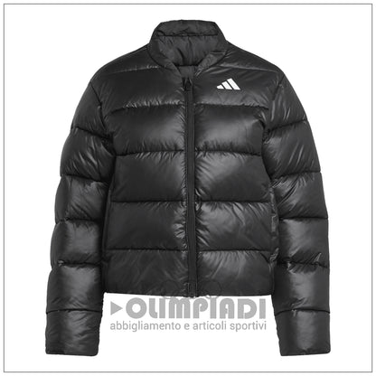 Giacca Piumino Donna Adidas W ESS SD PUF J - JX7825 Nera | Stile Urban Corto