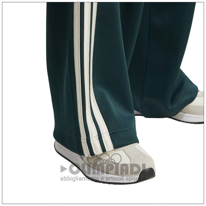 Pantaloni Tuta Donna Adidas W Stadium TP - JW0529 Verde Scuro | Stile Retro e Gamba Larga