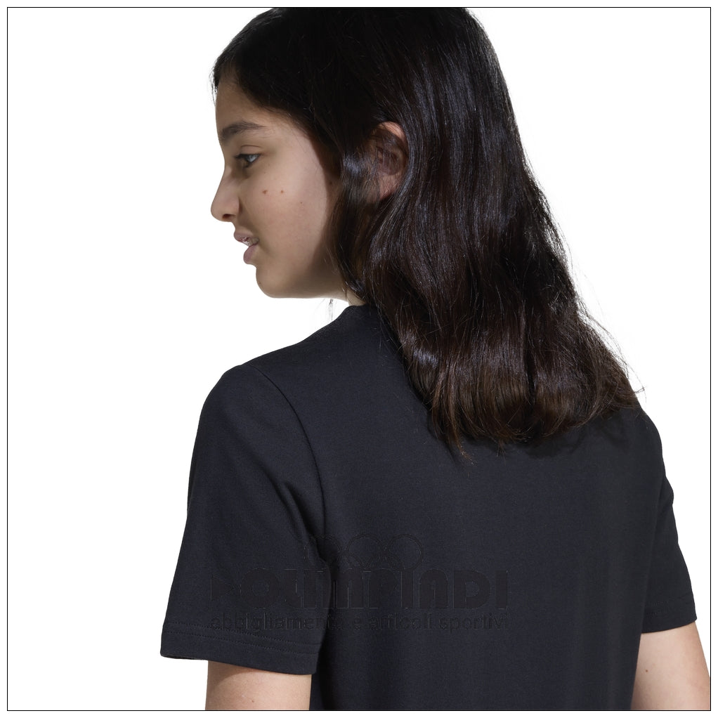 T-shirt Ragazzo Adidas J Colleg T - JV5192 Nera | Stile College