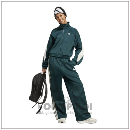 Giacca Sportiva Donna Adidas W Stadium TT - JW0528 Verde | Stile Retro