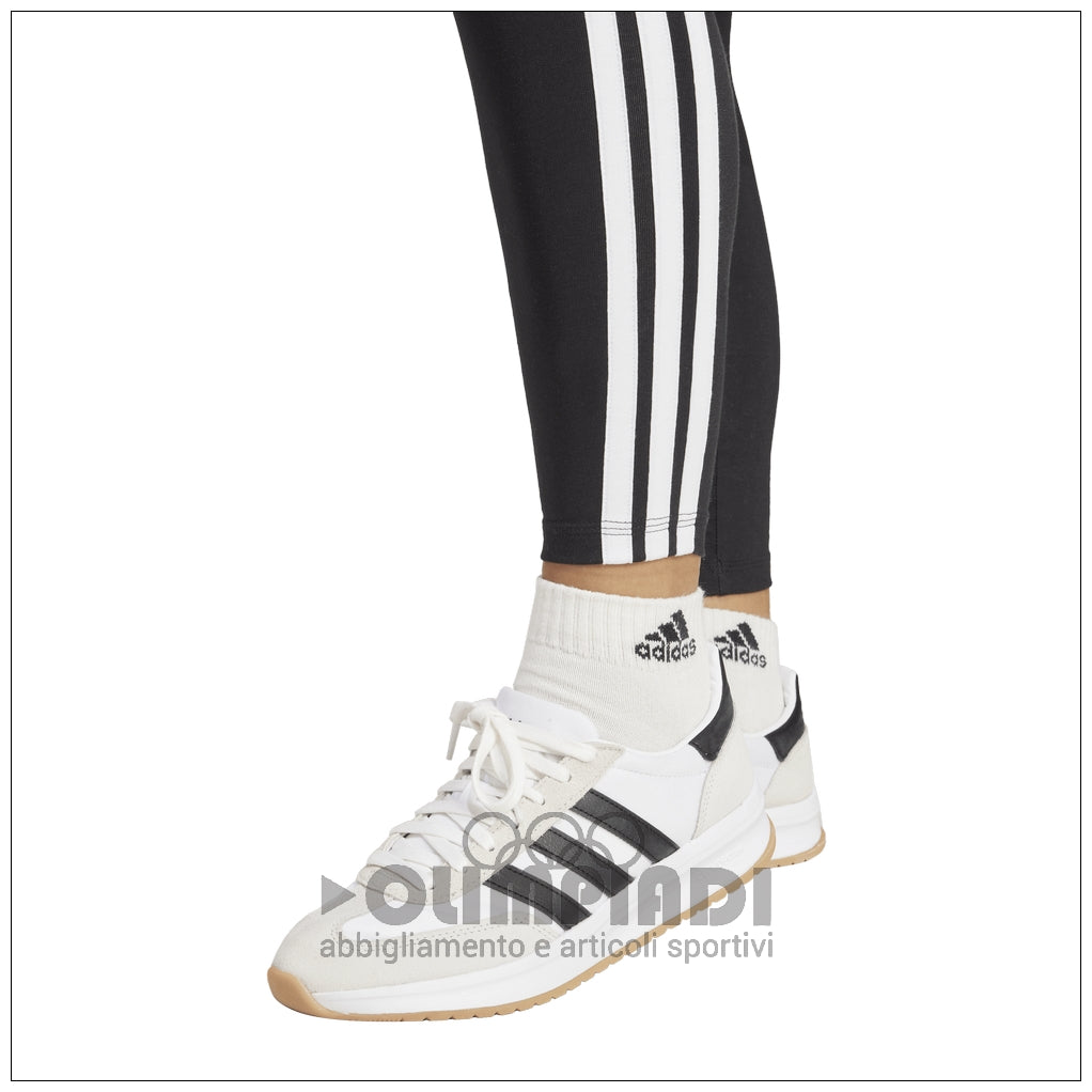Leggings Donna Adidas W 3S SJ - JE0072 Neri | Stile Iconico e Comfort