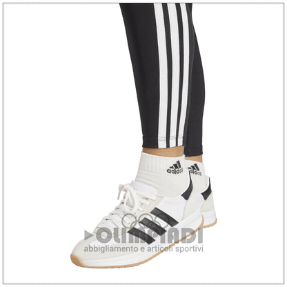 Leggings Donna Adidas W 3S SJ - JE0072 Neri | Stile Iconico e Comfort