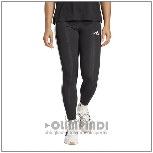 Leggings Donna Adidas W 3S SJ - JE0072 Neri | Stile Iconico e Comfort