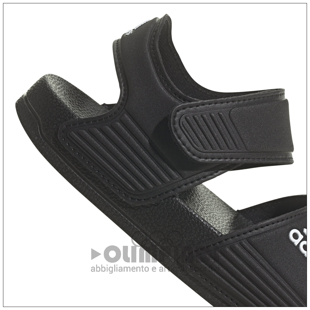 Sandali Bambino Adidas Adilette Sandal K - GW0344 Neri | Comfort Estivo