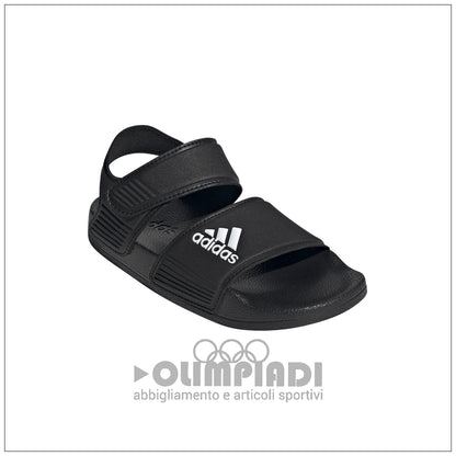 Sandali Bambino Adidas Adilette Sandal K - GW0344 Neri | Comfort Estivo