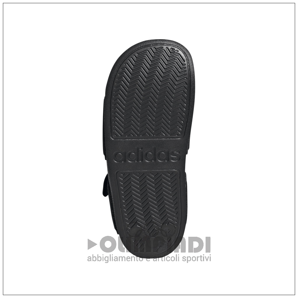 Sandali Bambino Adidas Adilette Sandal K - GW0344 Neri | Comfort Estivo