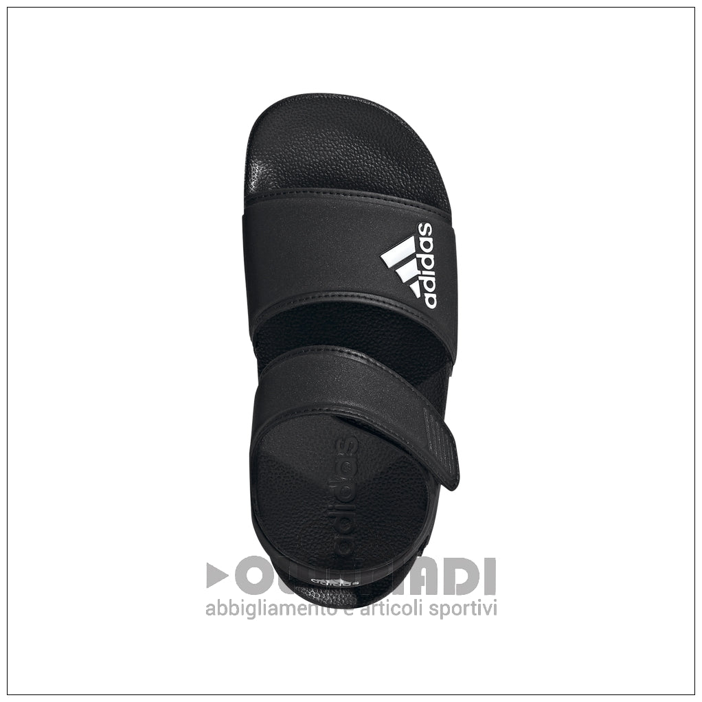 Sandali Bambino Adidas Adilette Sandal K - GW0344 Neri | Comfort Estivo