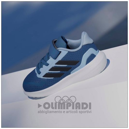 Scarpe Neonato Adidas Run Falcon 5 EL I - IH6864 Blu | Leggerezza e Comfort
