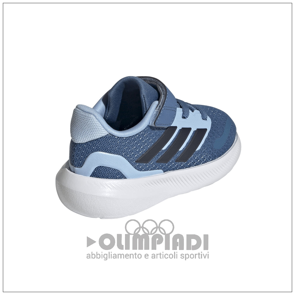 Scarpe Neonato Adidas Run Falcon 5 EL I - IH6864 Blu | Leggerezza e Comfort