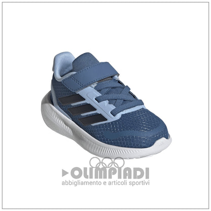 Scarpe Neonato Adidas Run Falcon 5 EL I - IH6864 Blu | Leggerezza e Comfort