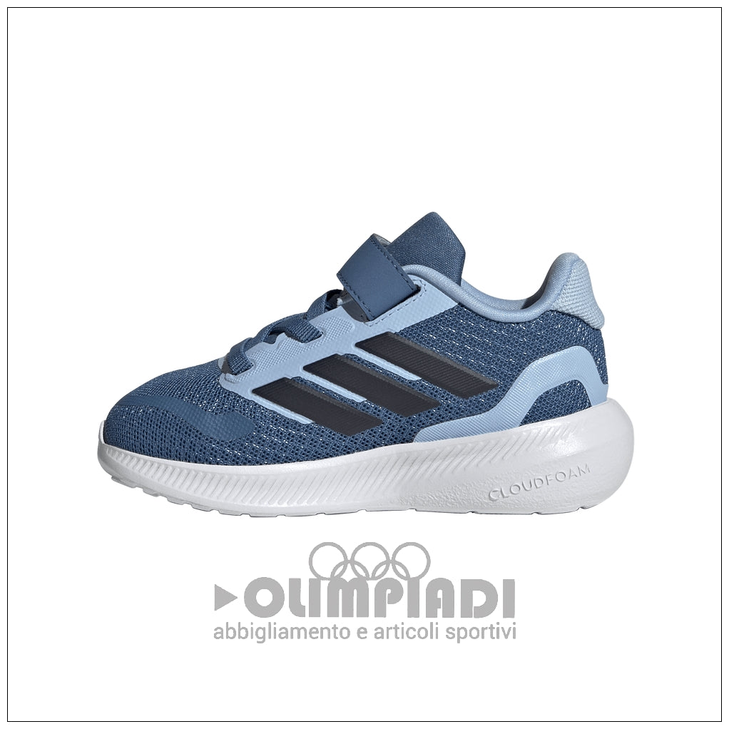 Scarpe Neonato Adidas Run Falcon 5 EL I - IH6864 Blu | Leggerezza e Comfort