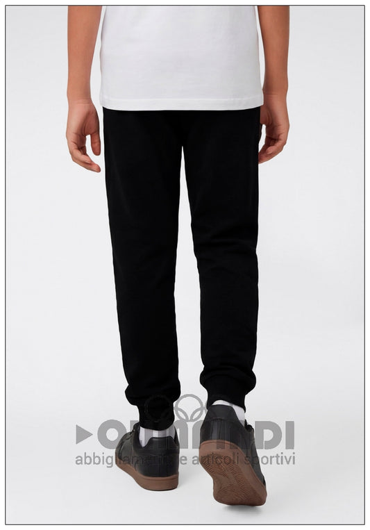 Pantaloni Tuta Bambino Champion Rib Cuff - 307051 Neri | Comfort per la Scuola