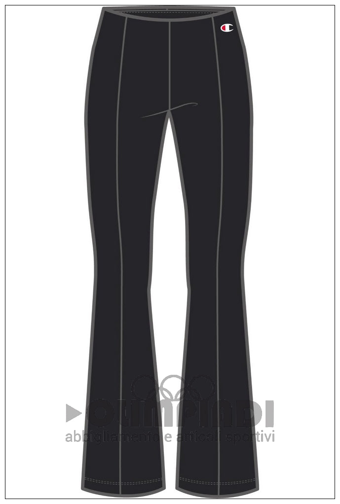 Pantaloni Pantajazz Ragazza Champion - 405215 Neri | Cotone Stretch
